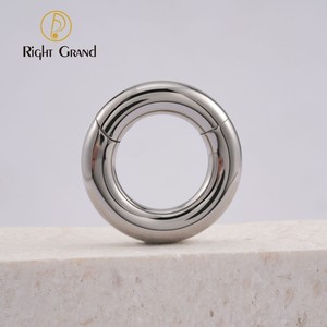Vách ngăn mũi Clicker Nhẫn cơ bản ban đầu <span class=keywords><strong>piercing</strong></span> Titan Hoop Bông tai Helix thép không gỉ cơ thể <span class=keywords><strong>piercing</strong></span> đồ trang sức - Product Image 6