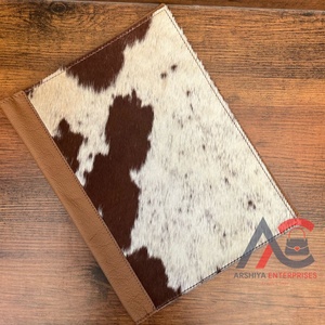 New Soft Cover Notebook Cowhide Customized Planner Wholesale Promotional Business High Quality Genuine Leather Diary Book Covers - Product Image 1