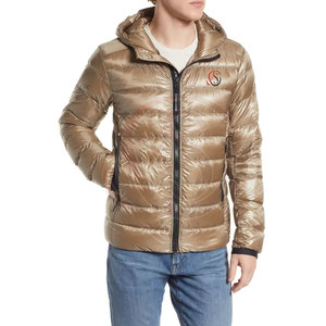 STYLEGRAM WEARS Men's Winter Puffer Jacket High Street Style <b>Canvas</b> Fabric High Quality Breathable Stand Collar <b>Covered</b> Button - Product Image 4