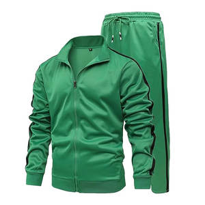 High Quality Sun Faded Acid Wash Fleece <b>Oversized</b> Training Wear Sweat Suits <b>Sweatpants</b> and Zip up Hoodie Set Tracksuits for Men - Product Image 6