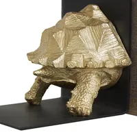 Paires d'entretoises de livres industrielles modernes avec gravure personnalisée, motif vertical en métal pour étagère, Noël, flexibles, fabriquées par Zahid Exports