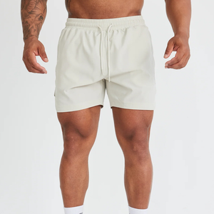 Shorts de sport pour hommes les plus vendus, shorts à séchage rapide, shorts de couleur pierre - Product Image 2