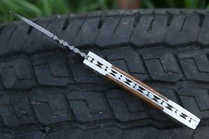 Handmade Industrial Grade Stainless Damascus Steel Folding <b>Knife</b> Pocket EDC Custom Handle 58HRC Drop Point Custom Logo 3-Year - Product Image 4