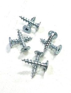 Vis à pince à tête plate en acier standard ISO Vis à pince à joint à profil bas avec finition zinguée mesurée en pouces - Product Image 4