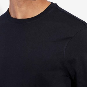 Camiseta informal de algodón con cuello redondo 100%, camiseta de manga corta con cuello redondo, camisetas informales de manga corta, camisetas clásicas - Product Image 4