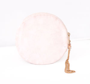 Élégant mini-organisateur de stockage de pièces de monnaie forme de baseball perlée colorée unique doux blanc rouge broderie petit porte-monnaie accessoire - Product Image 5