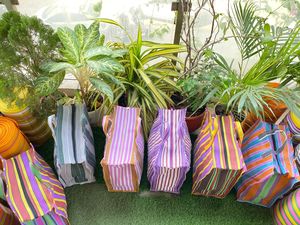 ถุงผ้าไนลอนรีไซเคิลสำหรับตลาดอินเดียถุงช้อปปิ้งทำจากพลาสติกโพลีโพรพิลีนอย่างยั่งยืนถุงซักผ้าผลิตในอินเดีย - Product Image 2