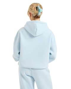 Nueva Llegada, Sudaderas con Capucha de Invierno para Mujer, Calidad Premium, Algodón/Poliéster, Transpirables, Informales, Forradas, Cortas, Talla XS, Frente - Product Image 5