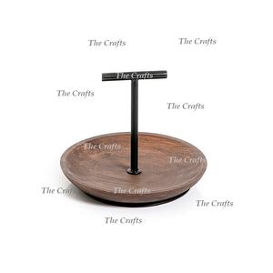 Ensemble de trois supports à gâteau en métal avec support à gâteau en métal de la meilleure qualité pour l'utilisation de mariage de fiançailles d'anniversaire - Product Image 4