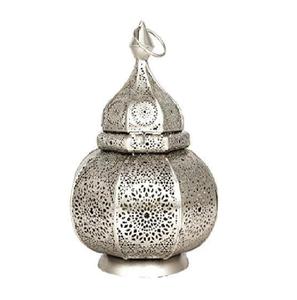 Linterna recubierta de plata de la mejor calidad, Colección decorativa para Navidad personalizada para banquetes, restaurantes, clubes, techo alto - Product Image 6