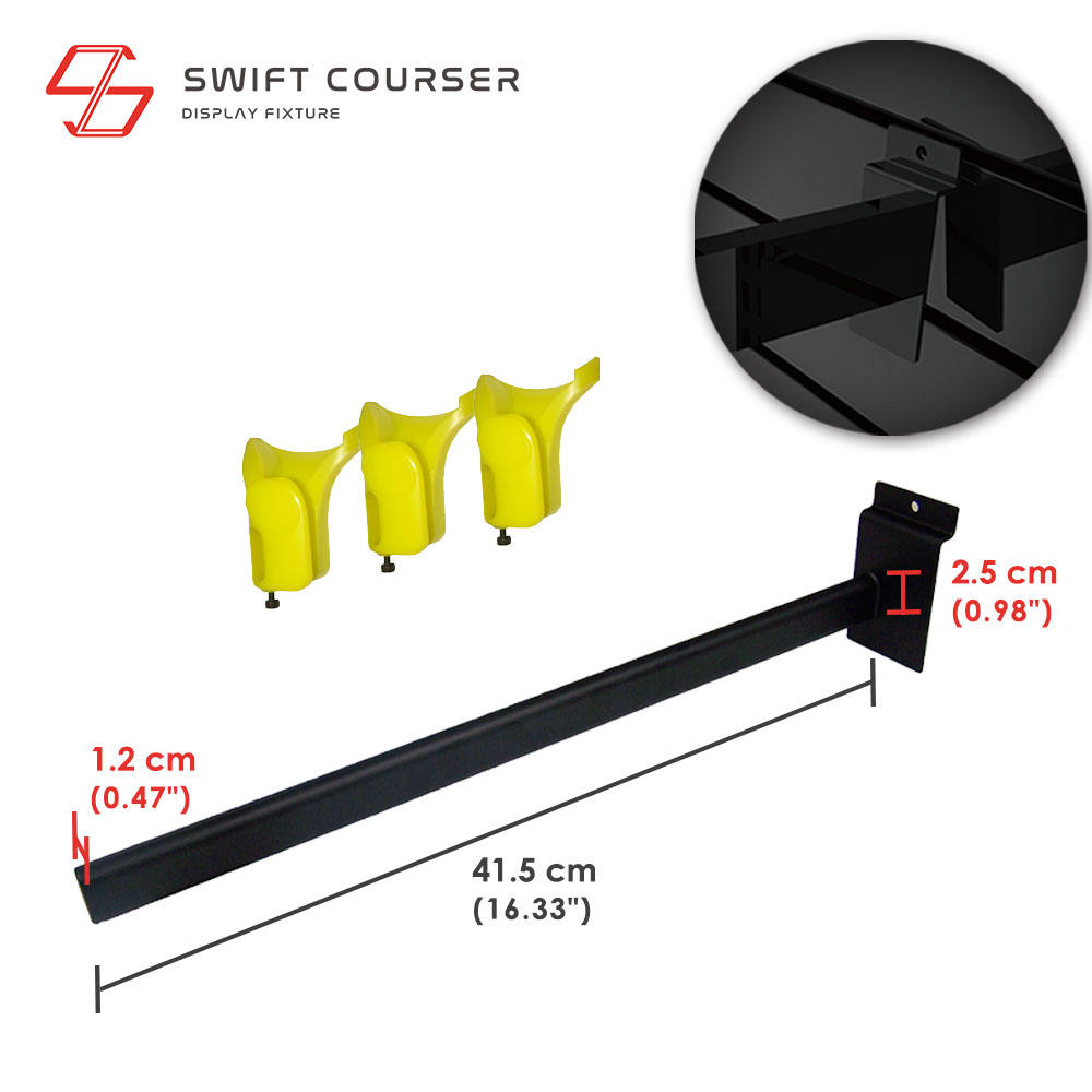 Black Bracket & Yellow Holder