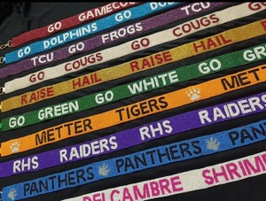 Chic Nickel Seed Beads Embroidery Customizable Crossbody <b>Bag</b> <b>Replacement</b> <b>Strap</b> Trendy Beaded Decorative Purse <b>Strap</b> - Product Image 4