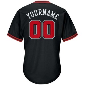 Custom Made Unisex Adults <b>Baseball</b> Jersey Sportswear Embroidery Heat-Transfer Printed Quick Dry Breathable Moisture-Wicking 100% - Product Image 6
