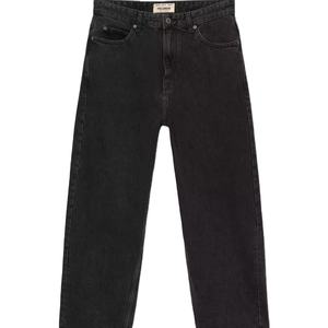 Jeans pour hommes en denim extensible à jambes larges à 5 poches, design vintage tendance, écologique, en spandex/coton, vente en gros d'usine - Product Image 1