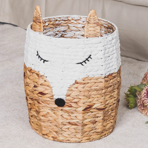 High Quality Eco-Friendly <b>Plant</b> Fiber Multifunction Cute Storage <b>Basket</b> for Kids From Vietnam - Product Image 3