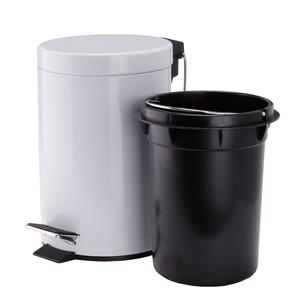 Contenedor de basura de 3 litros con pedal, fabricado en acero MSV, 16.5 x 25 cm - Product Image 4
