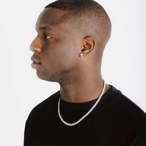 Luxury <b>Silver</b> <b>Cross</b> Stud <b>Earrings</b> for Men and Women Iced Out Round Cut Diamond Style Hip Hop Fashion Jewelry - Product Image 2