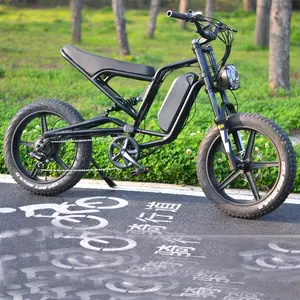 Sepeda Gemuk Elektrik 500W, Sepeda Penjelajah Pantai Chopper 26 Inci Ebike 48V Sepeda Elektrik Chopper Lithium Battery48v20