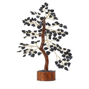 Excellent Quality Handcrafted Black Tourmaline <b>Crystal</b> Tree <b>for</b> Negative Energy Removal Available At Reasonable Price - Product Image 5