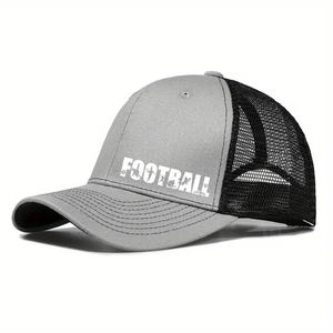 Gorra ajustable de malla con Cierre trasero, gorra informal de moda para exteriores con patrón bordado para muchas ocasiones, gorra de playa unisex - Product Image 2