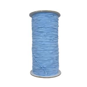 Customizable 2mm Braided Eco-Friendly High-Tenacity Polyester Elastic Cord Metal Tips for <b>Bags</b> Garments Home Textiles Shoes - Product Image 1