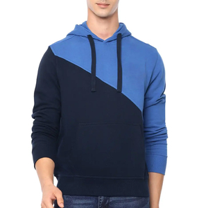 Vente directe d'usine - Sweat à capuche en molleton de coton/bambou/polyester, streetwear, poids lourd, respirant, pour l'entraînement hivernal des hommes - Product Image 2