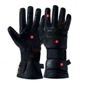 Guantes tácticos de protección para muñeca y manos Palm Safety Knuckle Leather Guantes ligeros para pantalla táctil - Product Image 6