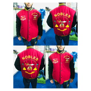 Chaqueta de encogimiento personalizado, REGALIA masónica, nueva - Product Image 1