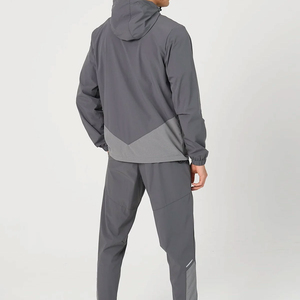 เสื้อแจ็คเก็ตผู้ชายแบบมีฮู้ดกันน้ำกันลมสองชิ้น ผ้าฟลีซ พิมพ์ลายแฟชั่นลำลอง ระบายอากาศได้ดี เหมาะสำหรับฤดูหนาว ขายส่ง - Product Image 3