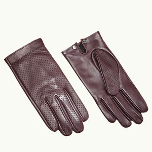 Gants en cuir de daim personnalisés de haute qualité hommes plaine décontracté vie quotidienne hiver conduite HIBRA ALLKIND HA-LC-LG-A75-302 POIGNET - Product Image 1