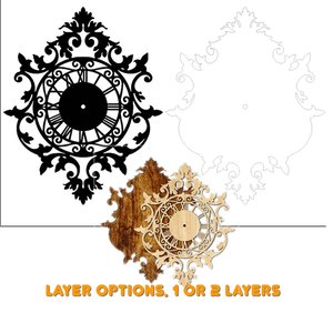 Bằng Gỗ Đồng Hồ Treo Tường Cho Trang Trí Nội Thất Đồng Hồ Treo Tường Cho Phòng Ngủ, Phòng Khách, Văn Phòng Phong Cách Hiện Đại Đồng Hồ Bằng Gỗ Cho Nhà Ưa Thích - Product Image 6