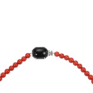Collier en perles et diamants en argent sterling plaqué or 18 carats, bijoux de mariage - Product Image 4
