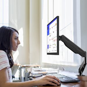 Monitor da scrivania a molla a Gas per <span class=keywords><strong>Computer</strong></span> a braccio a Gas Monitor per pressione sanguigna supporto supporto supporto - Product Image 2