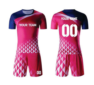 Vêtements de football pour jeunes uniformes de football pour l'équipe Club à séchage rapide hommes sublimation quantité maille personnalisée OEM uniformes de football en gros - Product Image 6