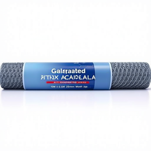 Galvanized Hexagonal Steel <b>Wire</b> <b>Mesh</b> 10M X 0.5M 25mm <b>Mesh</b> Size - Product Image 3