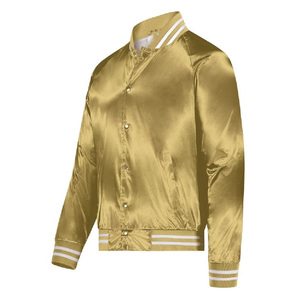 Satin <b>Bomber</b> <b>Jackets</b> Customize Design High Quality Wholesale Satin with Lining <b>Baseball</b> <b>Bomber</b> <b>Jackets</b> - Product Image 6