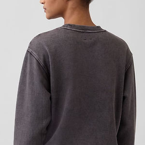 Sweat-shirt pour femme avec manches longues, design décontracté, col rond, service OEM, prix de gros pour les commandes en gros, prix avantageux 2026 - Product Image 5