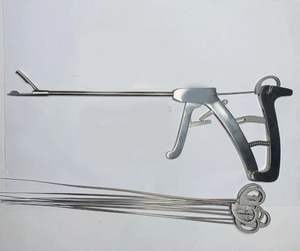 Passer de suture Scorpion droit manuel pour arthroscopie du genou avec 10 aiguilles en acier inoxydable allemand de haute qualité Narham Enterprises - Product Image 1