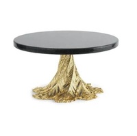 Vente chaude support à gâteau en marbre de qualité alimentaire, durable, facile à nettoyer, parfait pour manger et servir, idéal pour la maison et le restaurant de l'hôtel