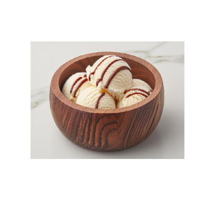 Nuevo diseño de helado de madera Ecológico Venta al por mayor Directo de fábrica Vajilla de madera Decoración cuenco de helado a precios razonables - Product Image 4