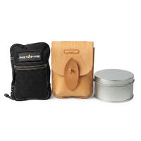 Étui de survie multifonction de luxe personnalisé en EVA pour outils, avec allume-feu en acier à haute teneur en carbone et fermeture éclair, sac à allume-feu