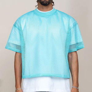 Camiseta de fútbol americano clásica personalizada fabricantes de camiseta de malla de manga corta ajustada fútbol sublimación transpirable - Product Image 3