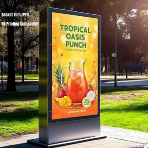 Impression de bannières rétroéclairées de haute qualité / Film rétroéclairé UV personnalisé / Matériel de signalisation rétroéclairée pour boîte à lumière - Product Image 3