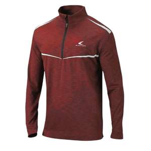 Jersey transpirable de manga larga con media cremallera para hombre, camisa deportiva, soporte superior Atlético ligero para primavera - Product Image 3