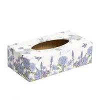 Support de boîte à mouchoirs en incrustation d'os en résine faite à la main pour la décoration du salon et de la table à manger.