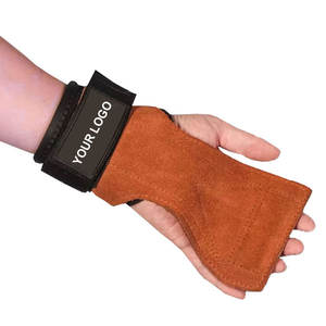 Guantes deportivos de fibra de carbono con logotipo personalizado 2025, empuñaduras de mano para gimnasia, sin agujeros, dedos, levantamiento de pesas, entrenamiento, Fitness - Product Image 4