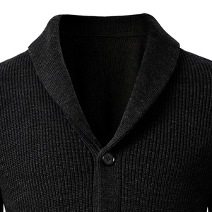2025 Men's Knitwear <b>Cardigan</b> <b>Sweater</b> Autumn Fashion Casual Pure Color High Quality Wool Knitted Long Sleeve <b>Sweater</b> - Product Image 2