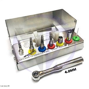 Kit de 8 Tornillos Expansores Dentales, Implante Manual para Elevación de Seno, Uso Quirúrgico, Instrumentos de Compresión Ósea, Proveedor Wenquar - Product Image 6