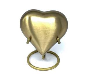 Urna de Corazón Art Deco de Aluminio de Alta Calidad, el Mejor Acabado, Decoración de Mesa para el Hogar y el Pasillo, Urna de Corazón Duradera - Product Image 3