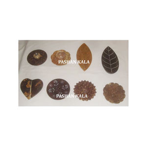 เครื่องเผาหินสบู่วาววับธรรมชาติสำหรับตกแต่งบ้านดีไซน์ช่างฝีมือชาวอินเดียบริสุทธิ์ - Product Image 1